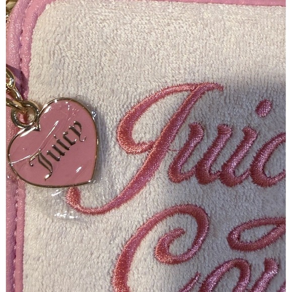 Juicy Couture Retro Strawberry Tote Daydreamer Bag Cherry Blossom Green Pink - Picture 11 of 12